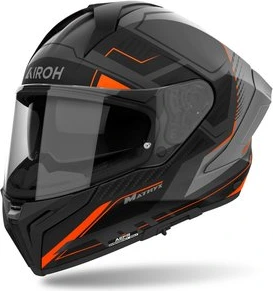 Airoh Helmet Matryx Rocket Orange Matt, XS