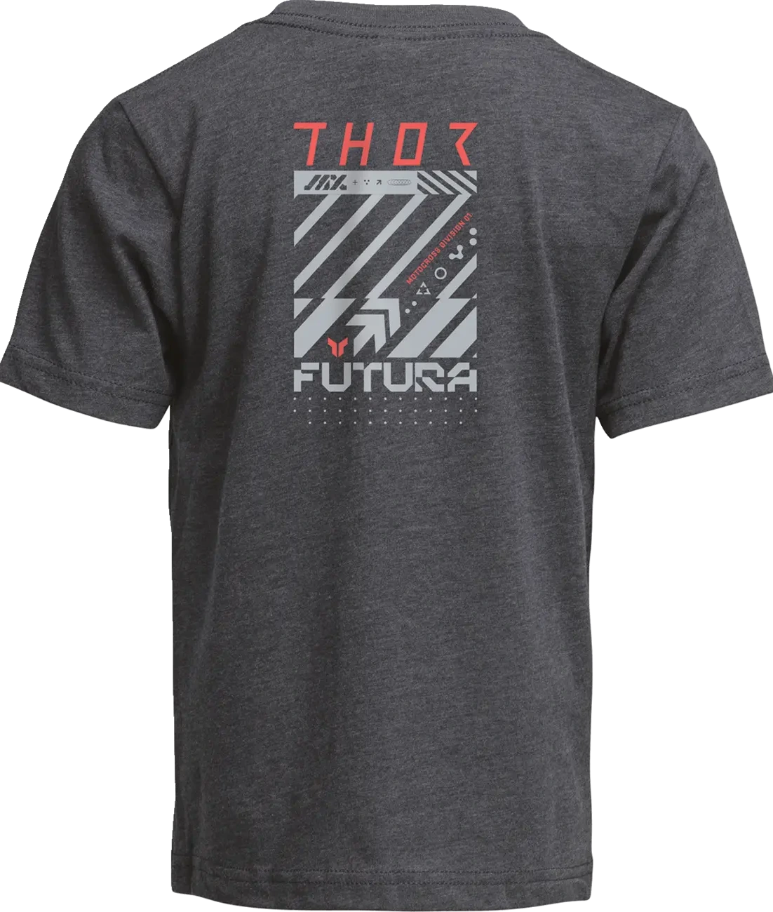 TEE YTH FUTURA CHARCOAL XS