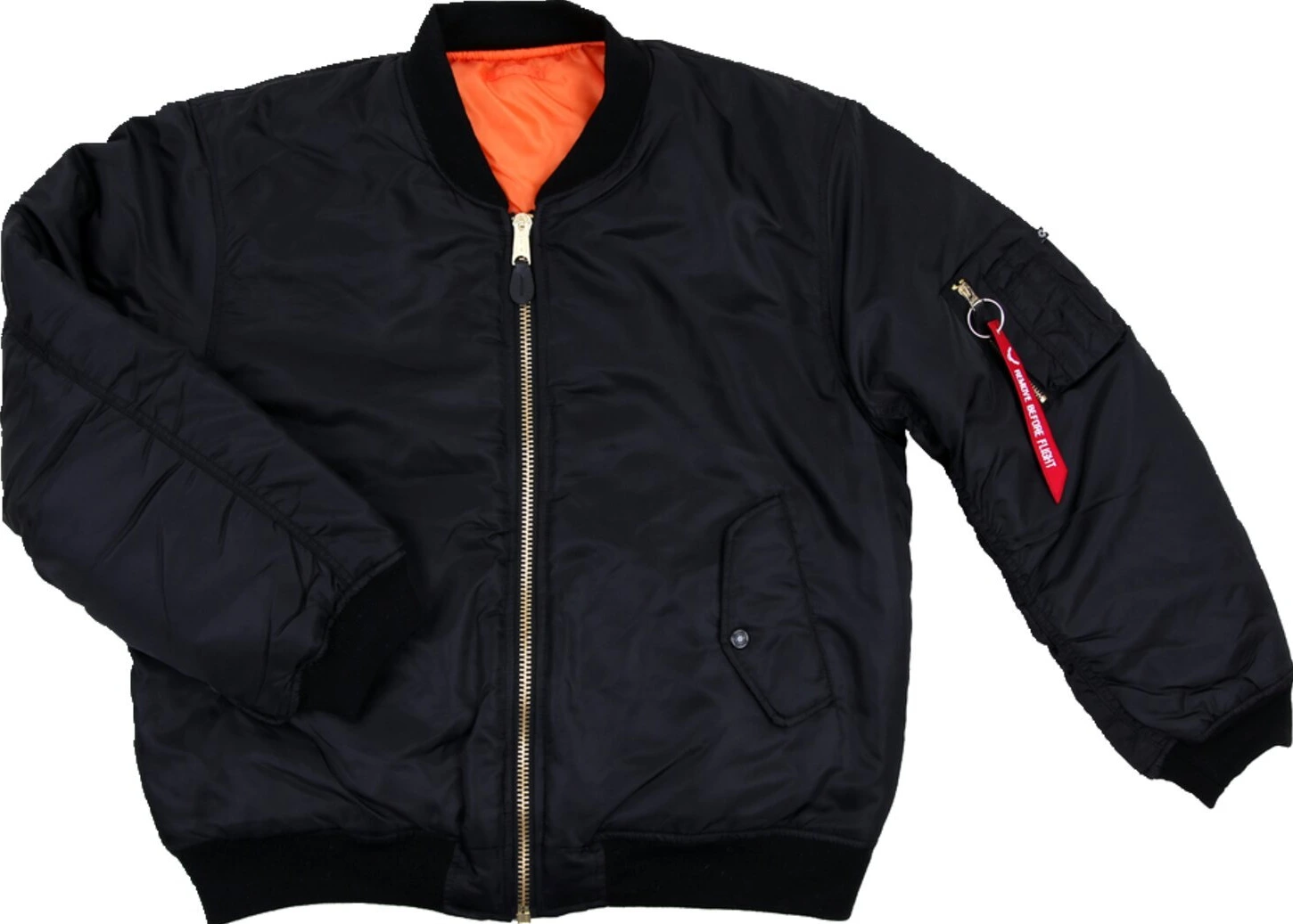 MA-1 bomber flight jacket, Black, S