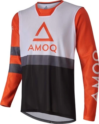 AMOQ Airline Mesh Jersey Orange/White, S