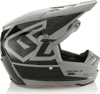 6D Helmet ATR-3 Hex Gloss Black, XL FIM