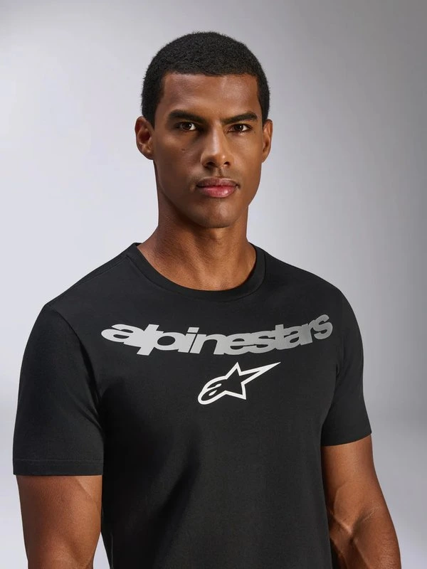 Alpinestars T-Shirt Collared SS CSF Black, XXL