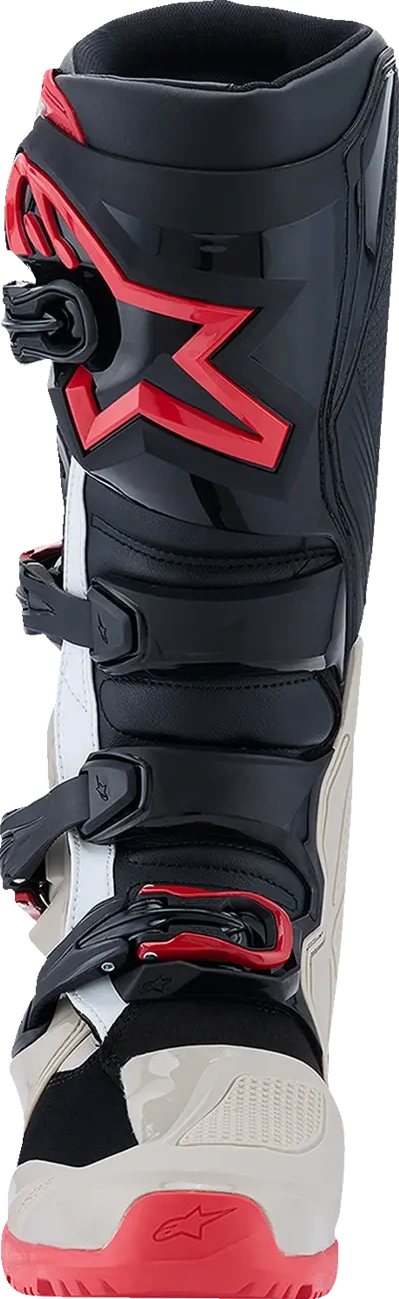 BOOT TECH 7 ENDURO BLK/LT GRAY/BRT RD 7