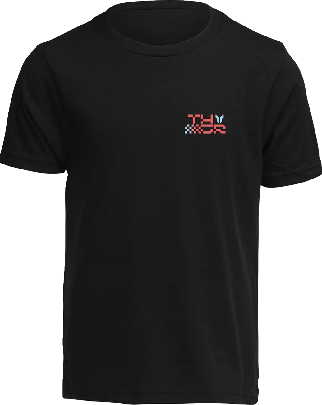 TEE YTH VANTAGE BLACK XS