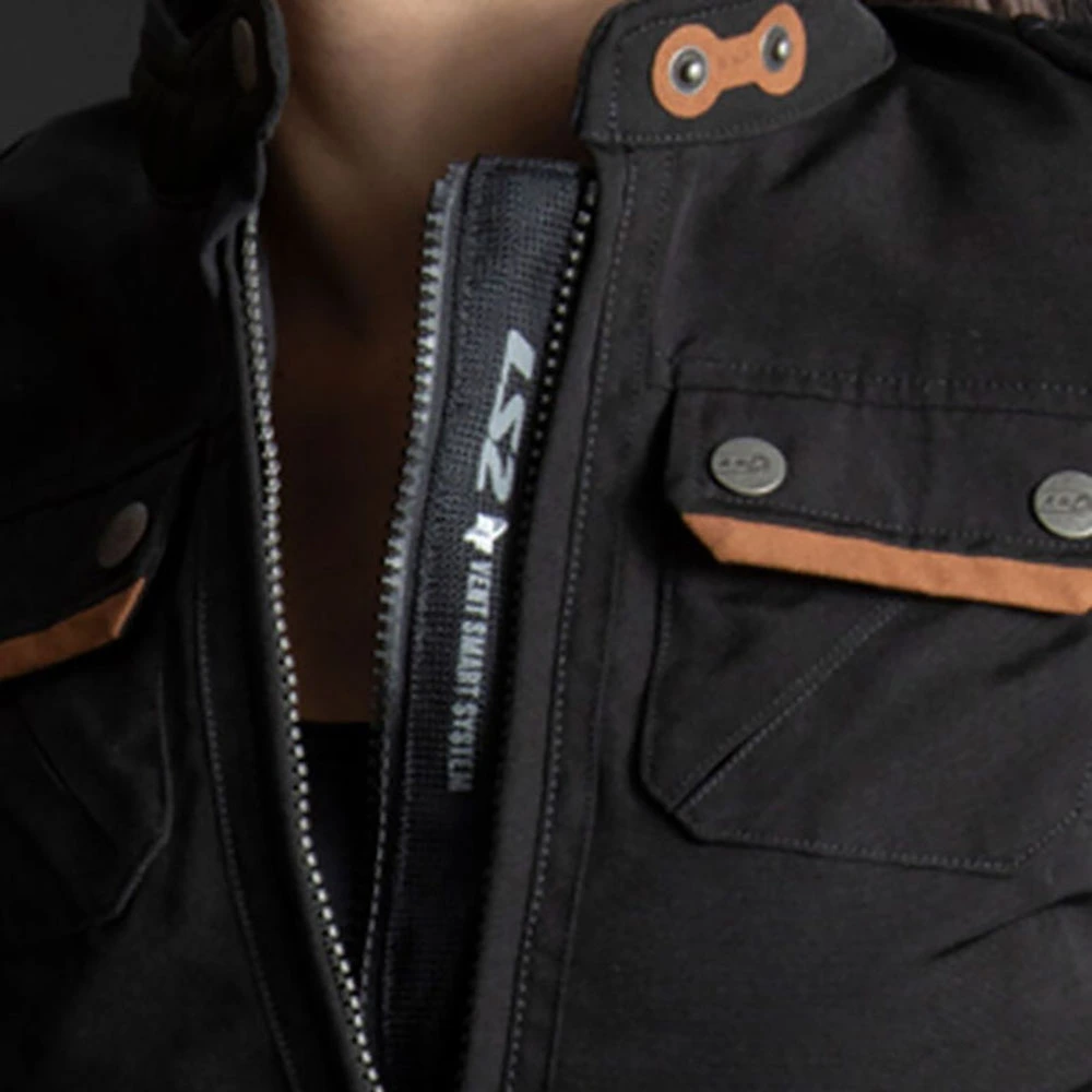 LS2 Bullet Man Jacket - L, Black