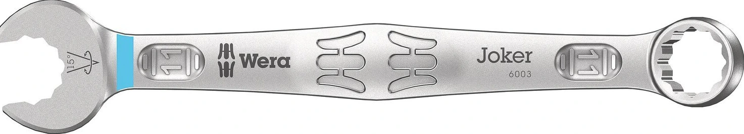 Wera wrenches open/box end 11mm Joker 6003 series metric, Blue