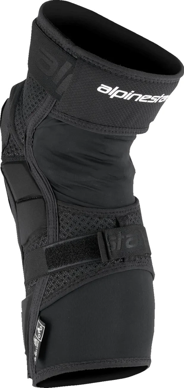 KNEE GUARD BIOPRO BLK/RD/WHT S/M