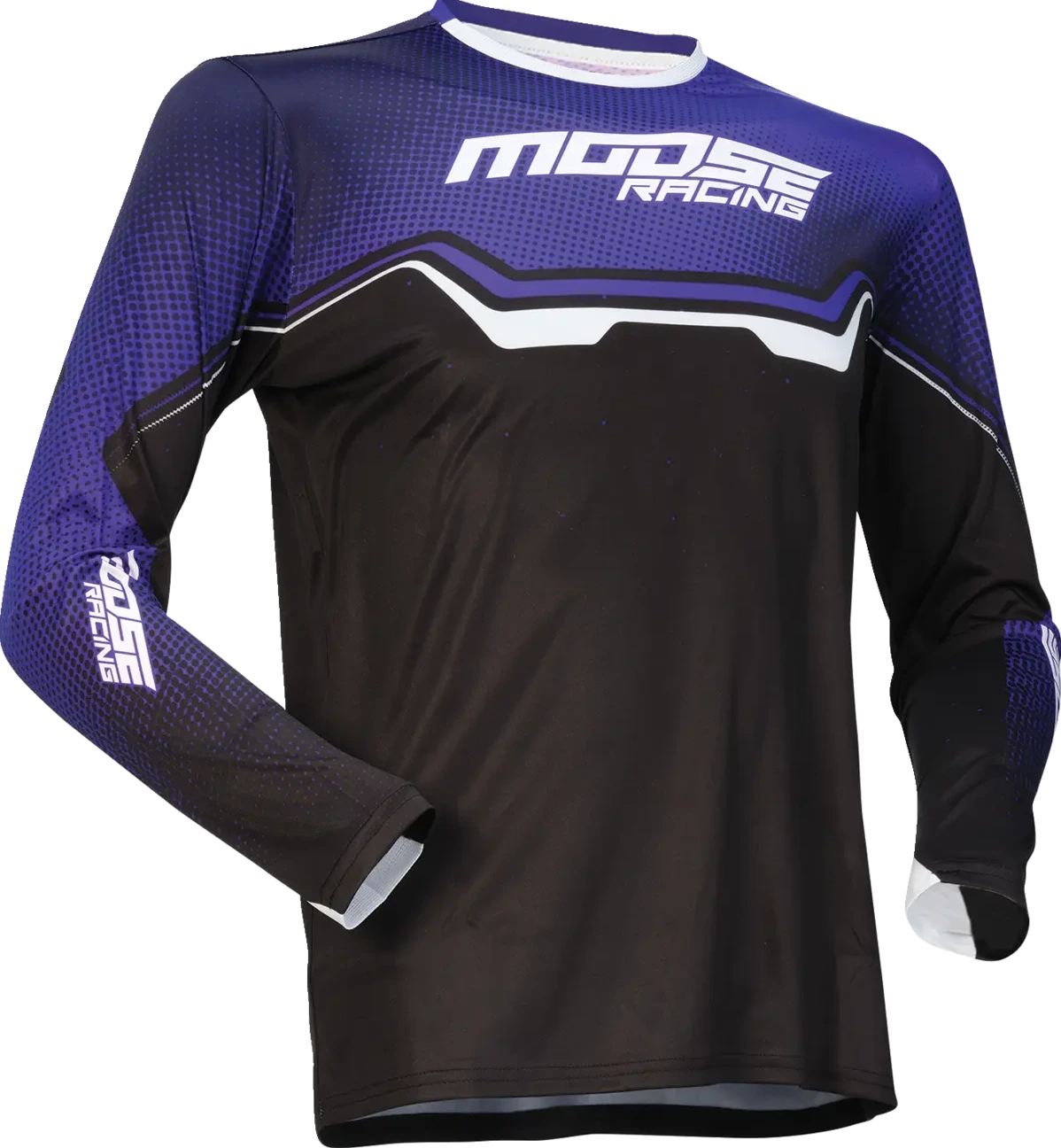 JERSEY YOUTH QUALIFIER PURPLE/BLACK/WHITE XS