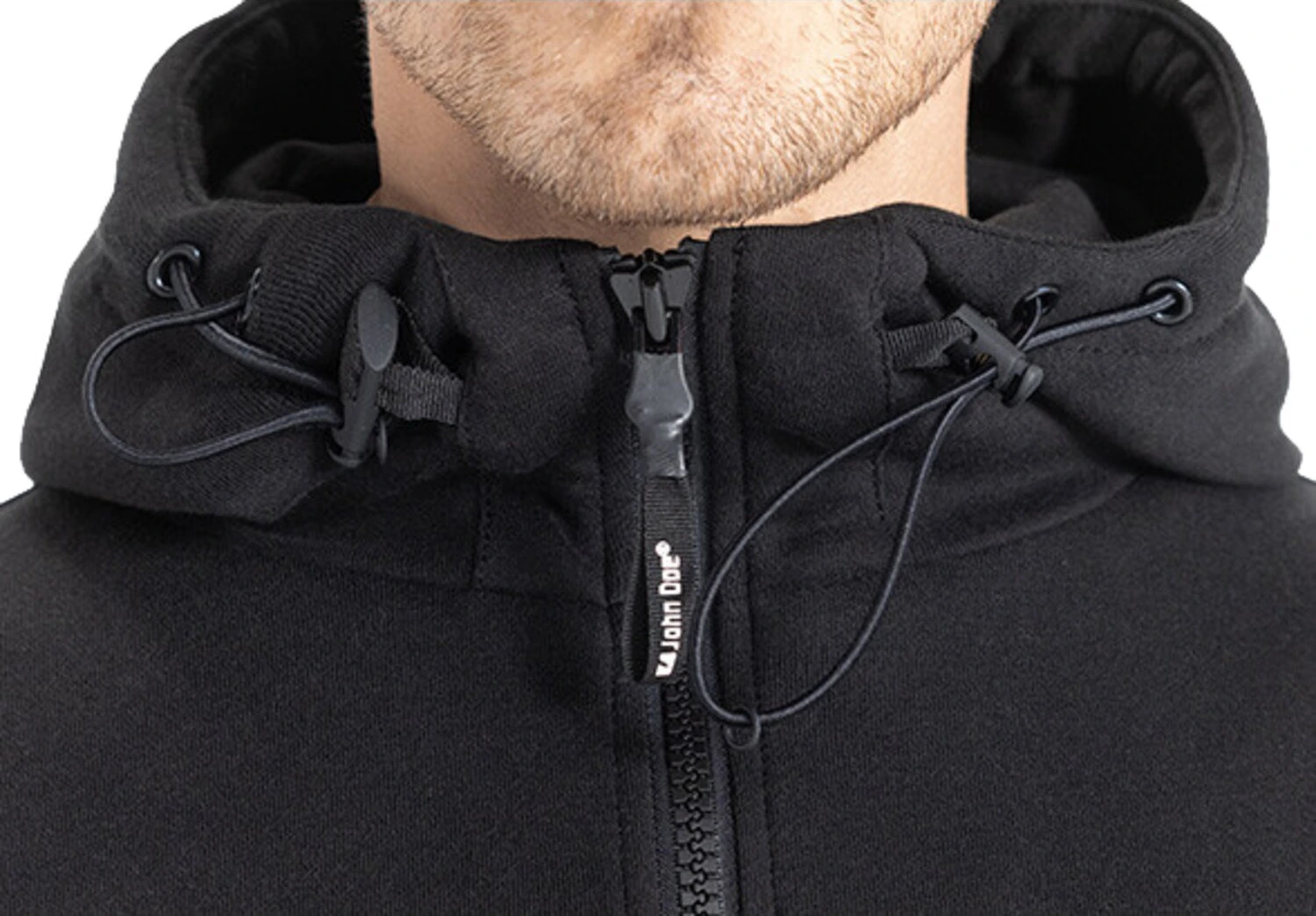 John Doe XTM hoodie V3 jacket, Black, 2XL