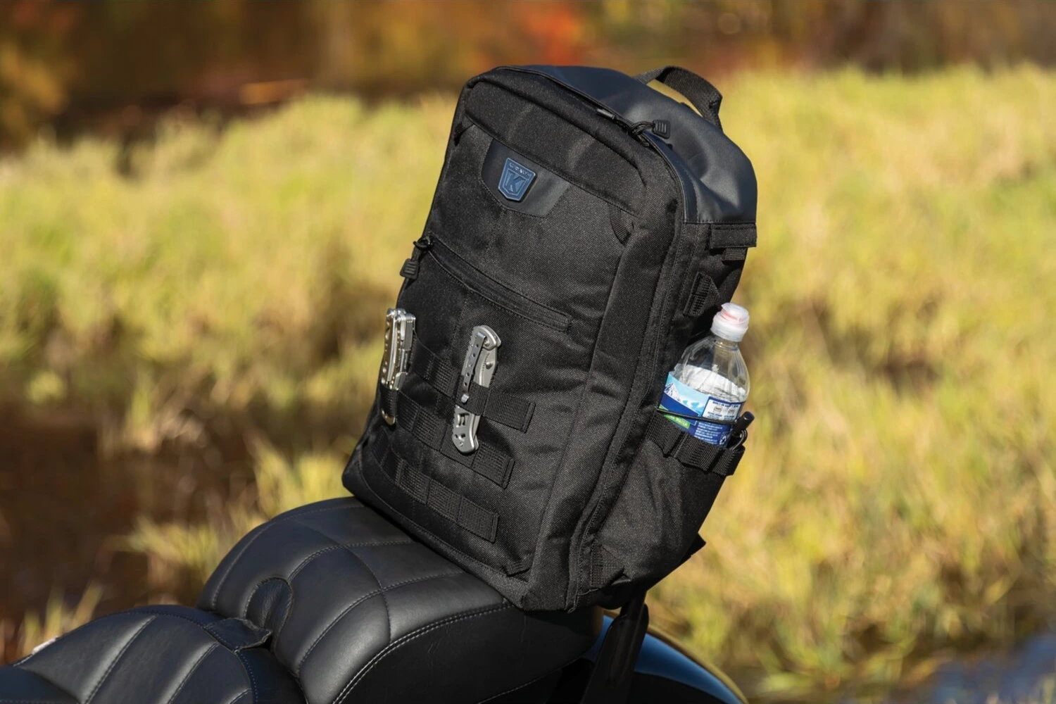 Kuryakyn Momentum backpack bag, Black