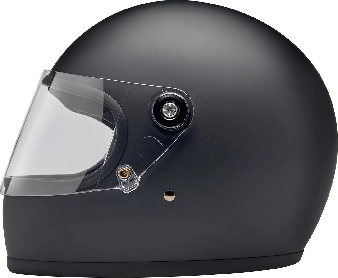 Biltwell Gringo S helmet, Black, XS, flat