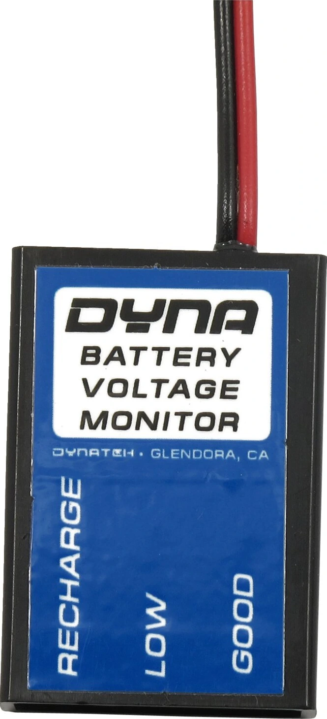 Dynatek, voltage monitor, Black, 28 mm