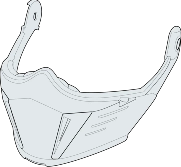SIMPSON Darksome Chin Bar White