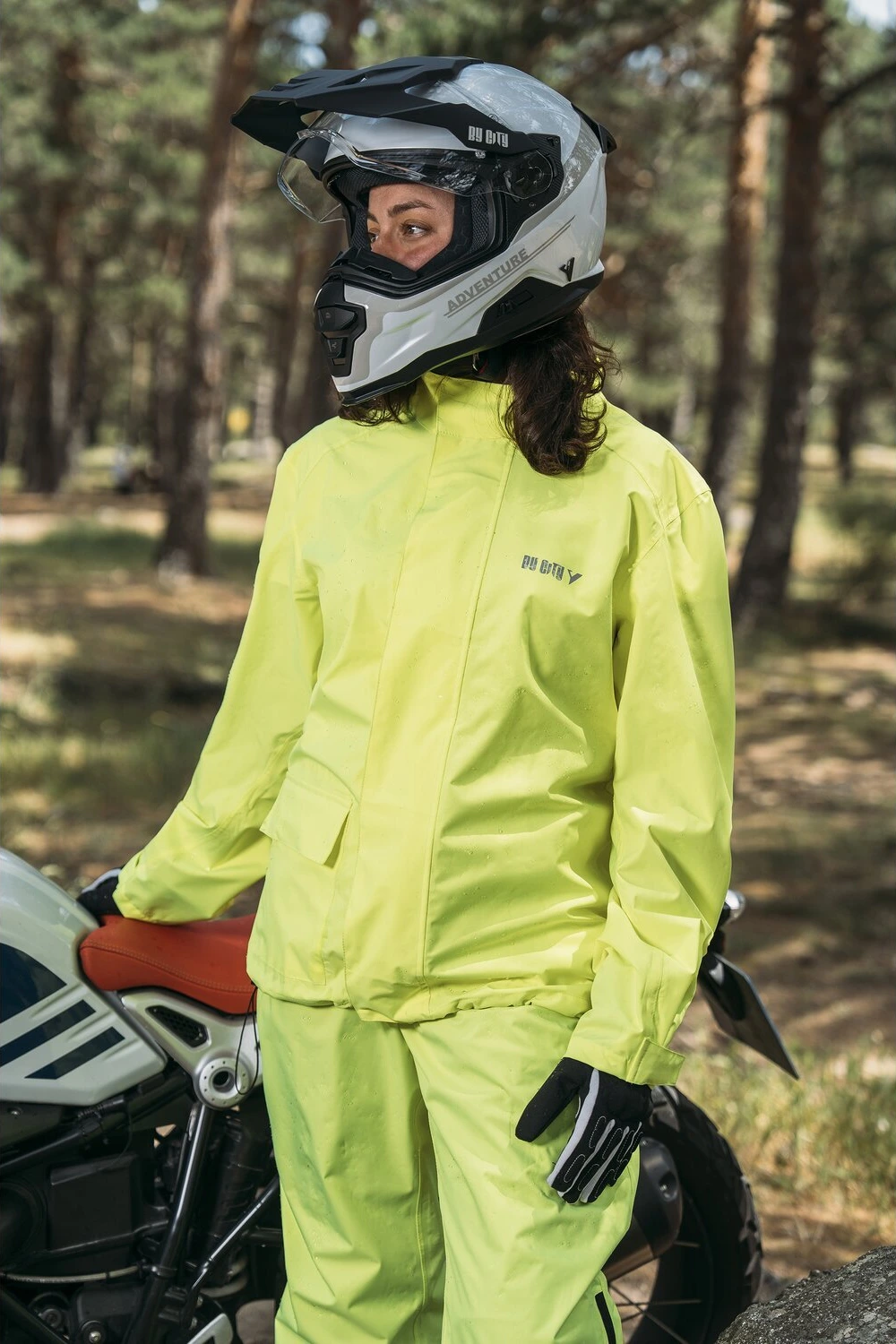 By City Raincoat jacket, mini Yellow, Yellow, XS