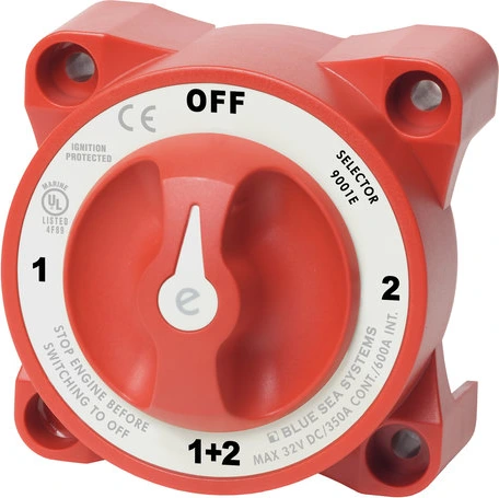 Blue Sea e Series Battery Switches 350 AMPs