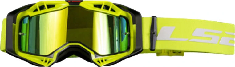 LS2 Aura Pro Goggle - H-V Yellow/Iridium Visor