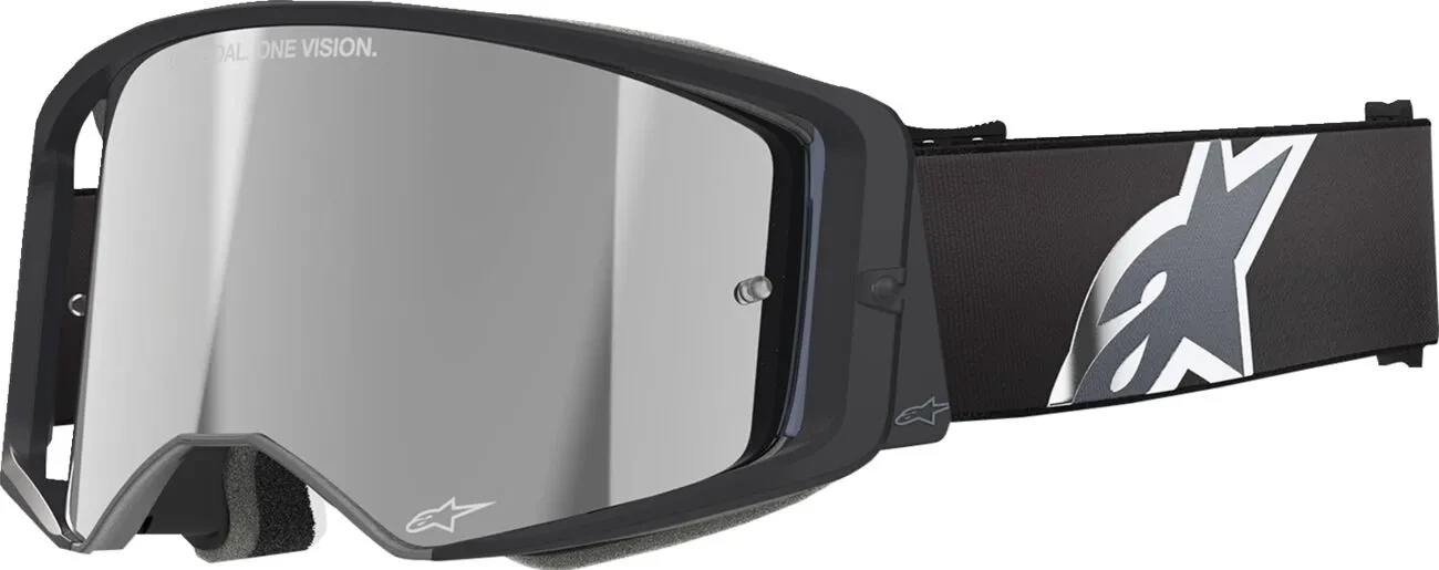 GOGGLE SUPERTECH CORP BLK/GRY MIRROR-SIL