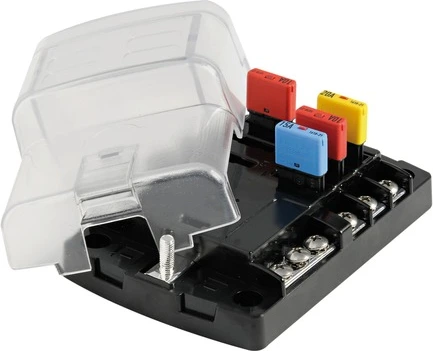 Polycarbonate fuse holder box