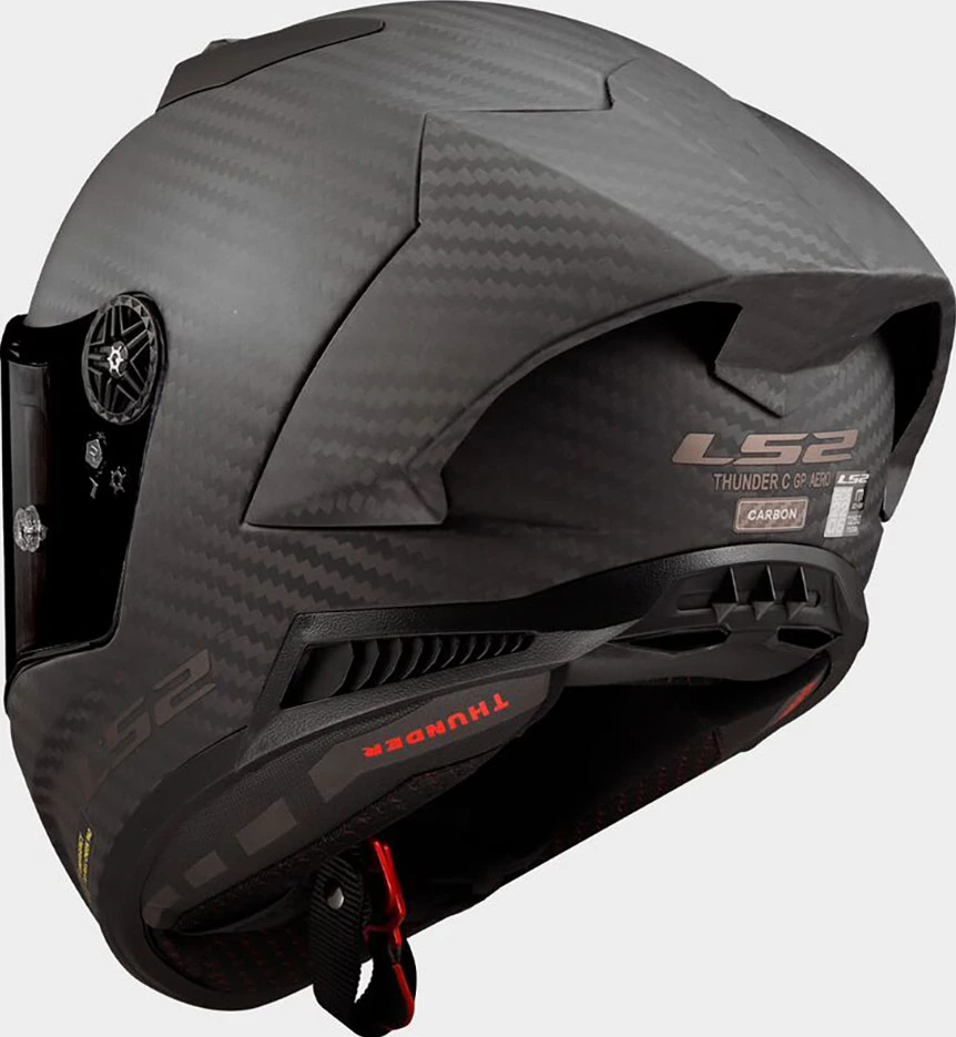 LS2 FF805 THUNDER C GP AERO helmet - Matt Black, M