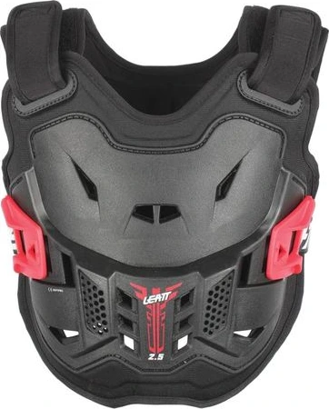 Leatt Chest protector 2.5 Blk/Red #Kids 110-134cm