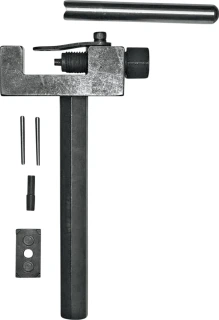 Kompakts ķēdes montāžas un kniedēšanas instruments