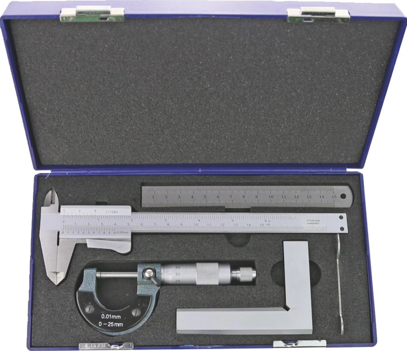 MIB, measuring tool set. 4-piece, 250 mm