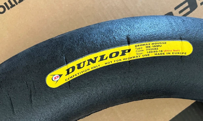 Dunlop GX Mousse MC-19M 110/90-19 0,8-0,9 bar Re