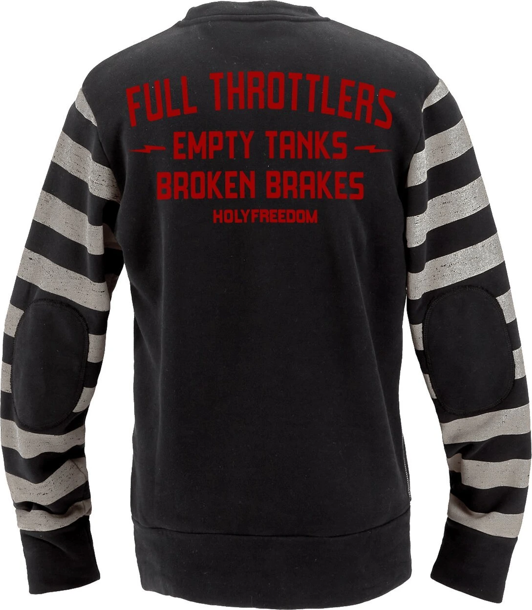 Holy Freedom Fullthrottlers sweatshirt, Black, white, 2XL