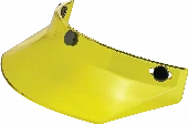 VISOR MOTO 3SNAP YLW