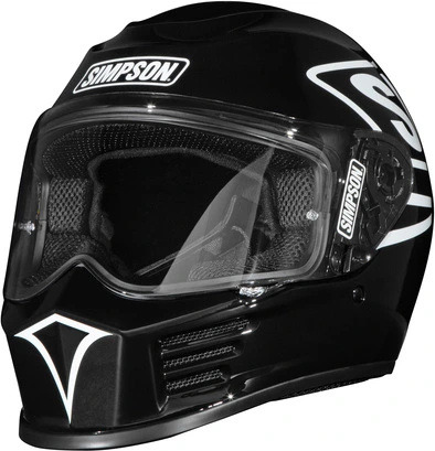 SIMPSON Helmet Speed 12 O'Clock Black, S