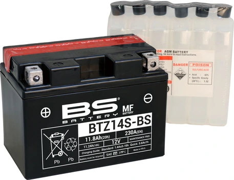 BS Battery BTZ14S-BS MF (cp) Nereikalaujantis priežiūros