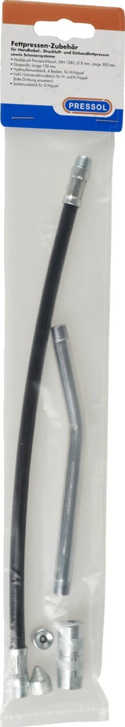 Pressol grease gun accessory set, M10 x 1.00
