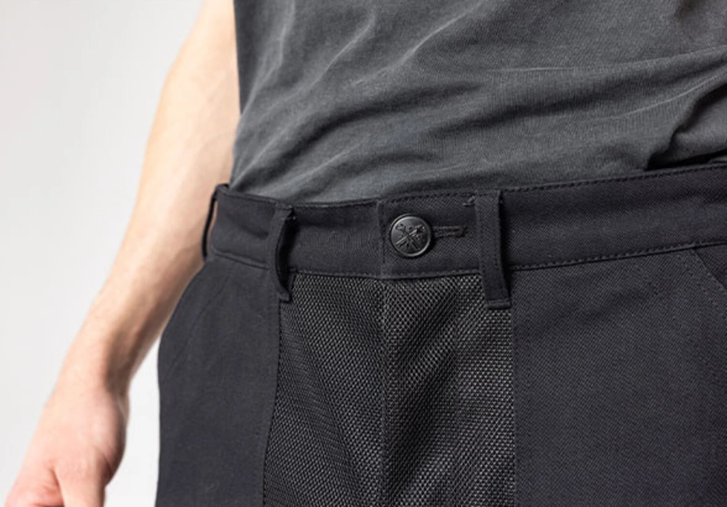 John Doe Aero Mesh pant, Black, 34/32
