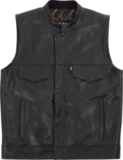 Mulholland Leather Riding Vest