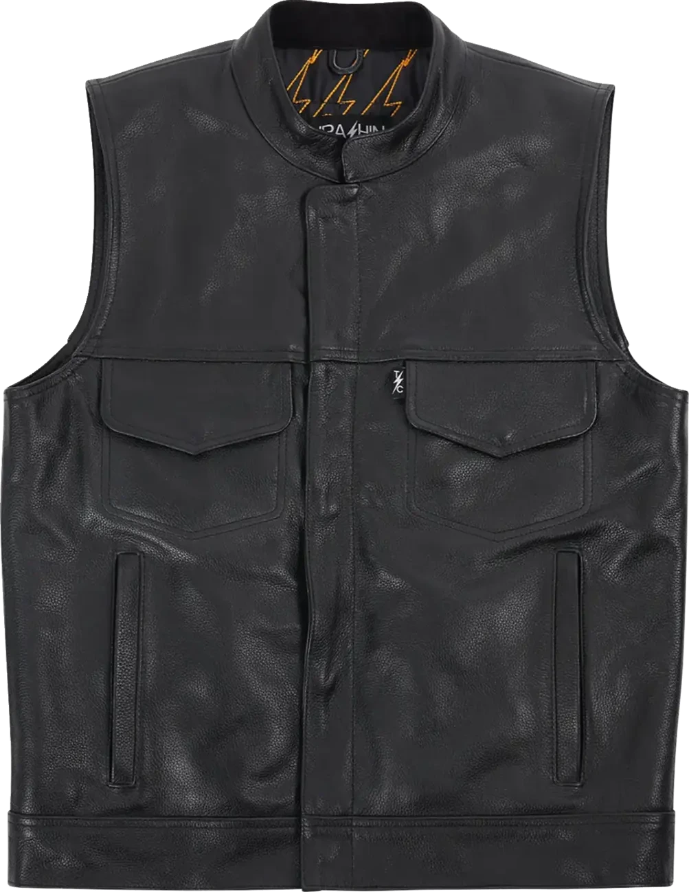 VEST MULHOLLAND LEATHER LARGE