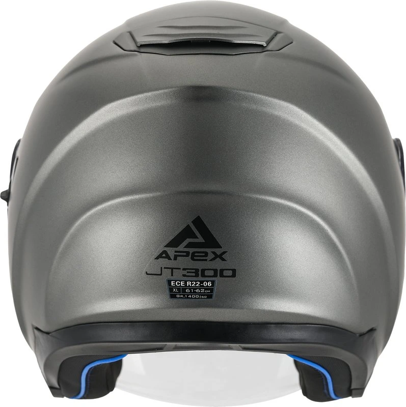 APEX Helmet JT300 Solid gunmetal matt S