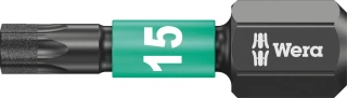 Wera 1/4" bit for Torx® screws Impaktor TX15