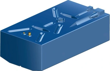 Fuel tank 1200x640x370 239 l (petrol)