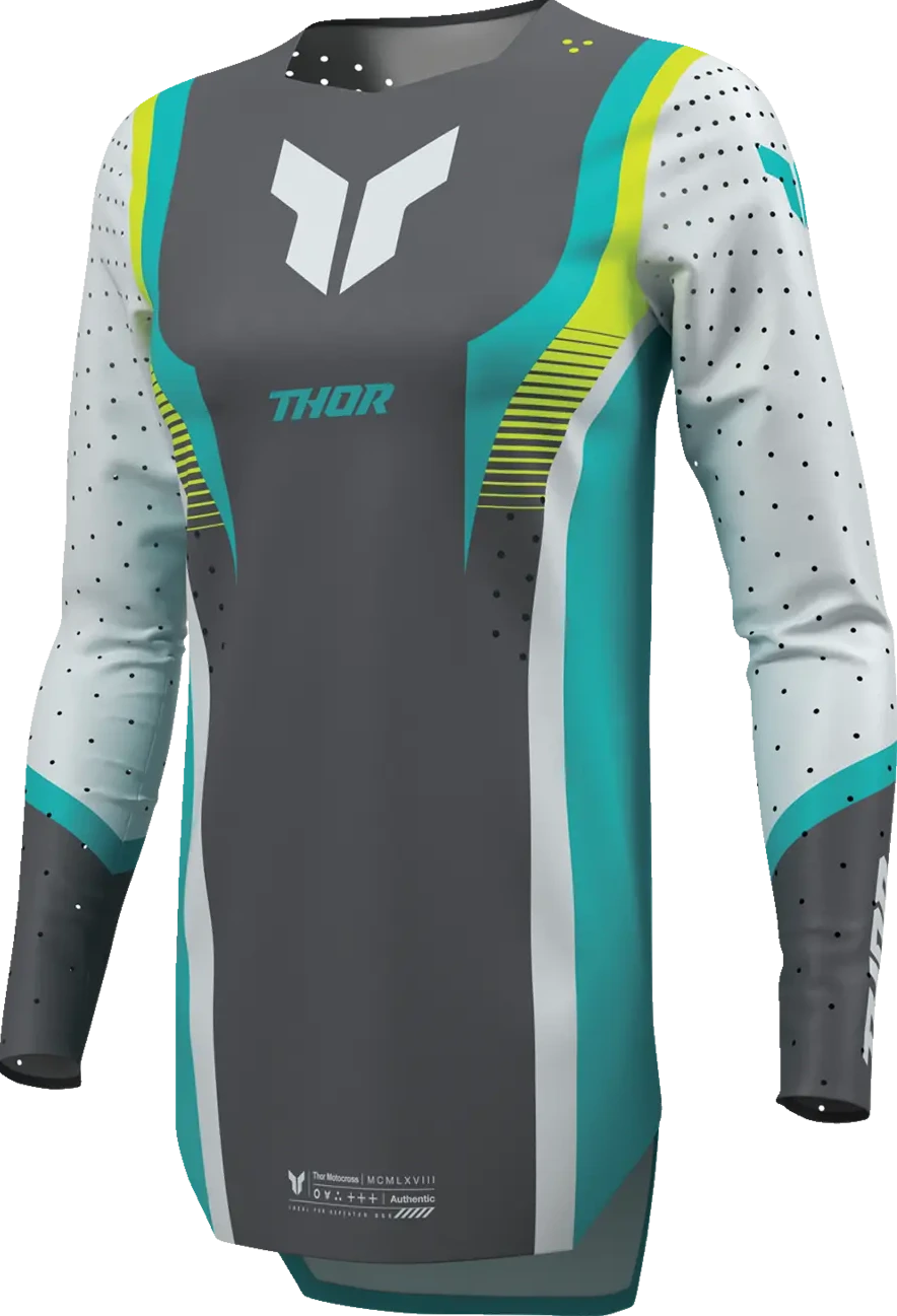 JERSEY WMN SPORTMODE VELOCITY GY/AQ XS