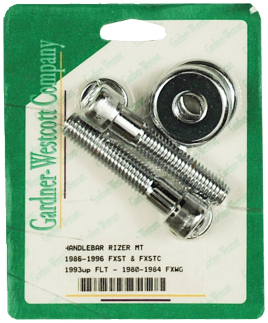 Riser bolt kit 1/2-13 x 2-1/2 inch allen, Silver, Chrome