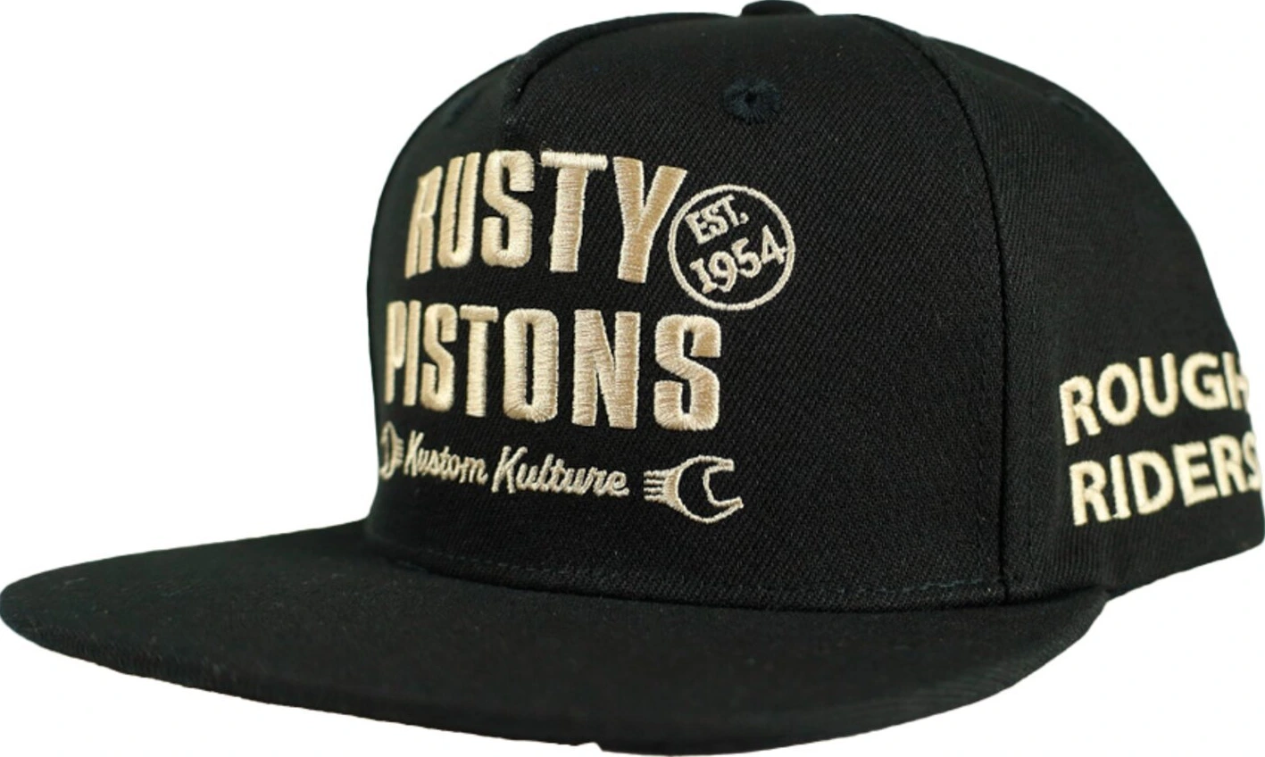 Rusty Pistons Vernon cap, Black