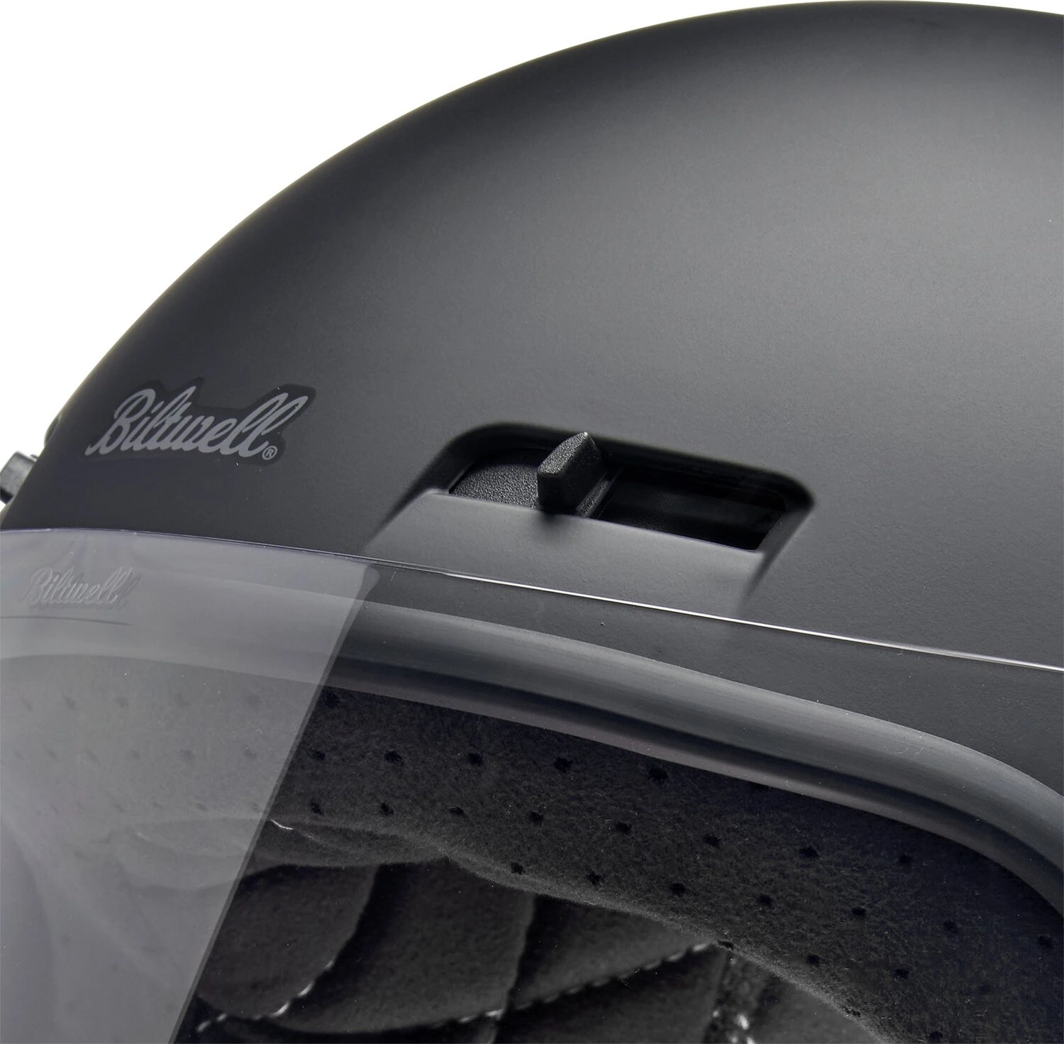 Biltwell Gringo SV helmet, Black, XS, flat