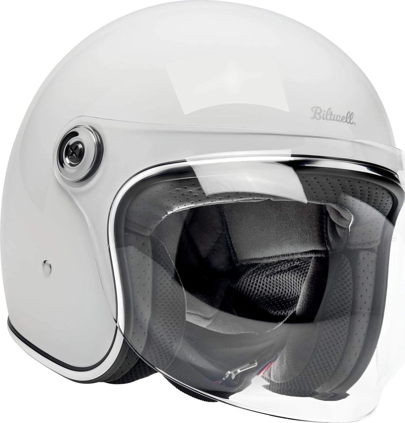 Biltwell Tahoe helmet, White, XS, Gloss