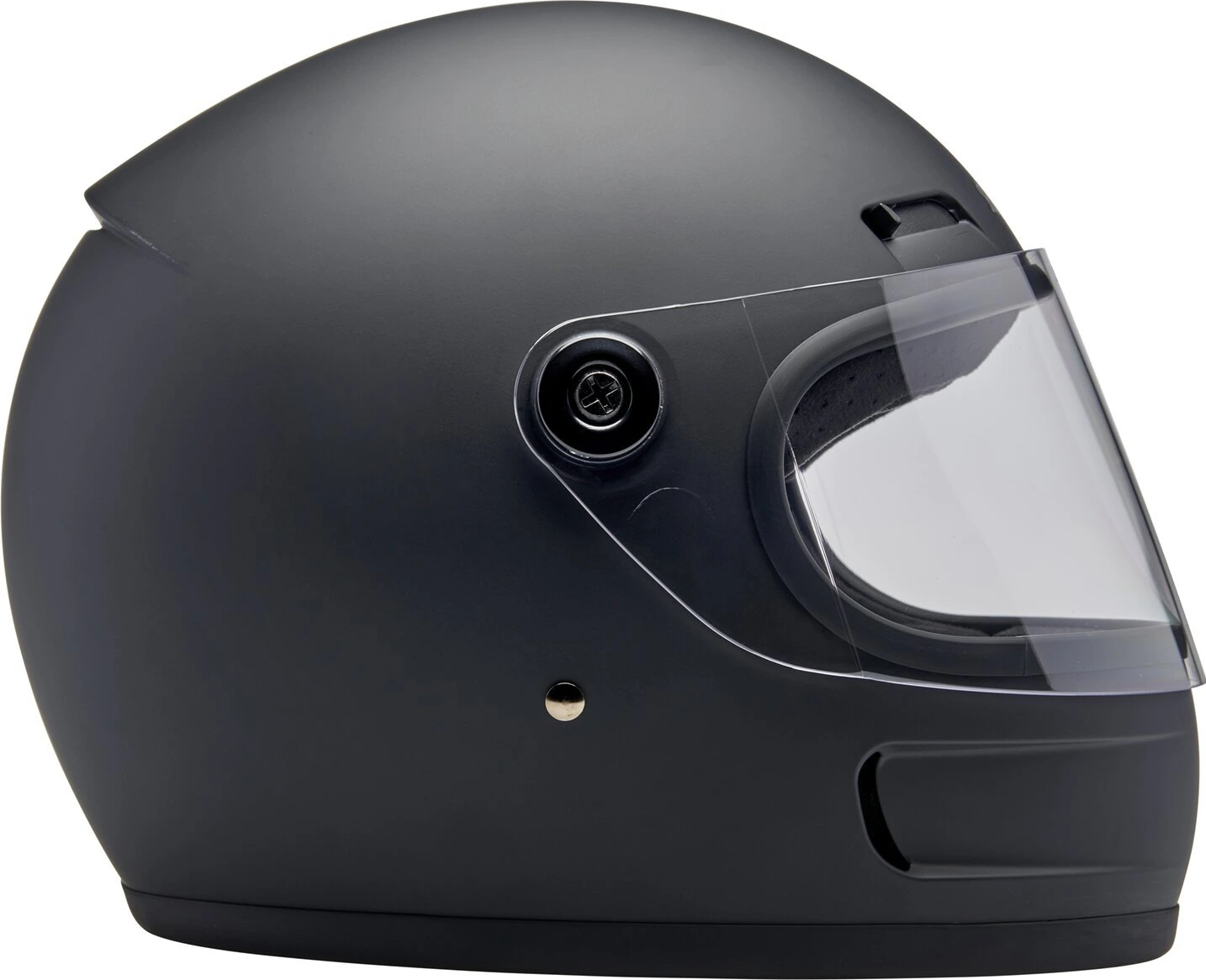 Biltwell Gringo SV helmet, Black, XS, flat
