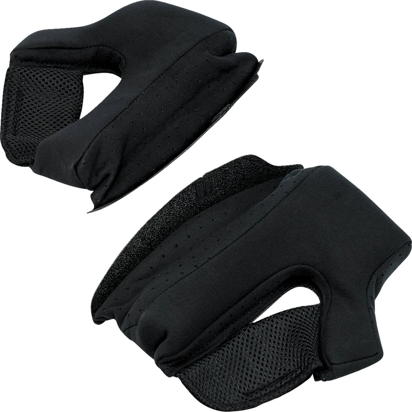 Biltwell ECE 22.05 Gringo/Gringo S cheek pad set - 5mm, Black, 19 mm
