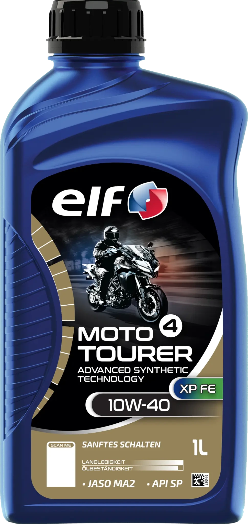 Eļļa MOTO 4 TOURER XP FE 10W-40 DE ADV SYN 1L
