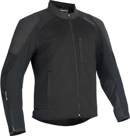 Halvarssons Textile Jacket Arvika Black, 48