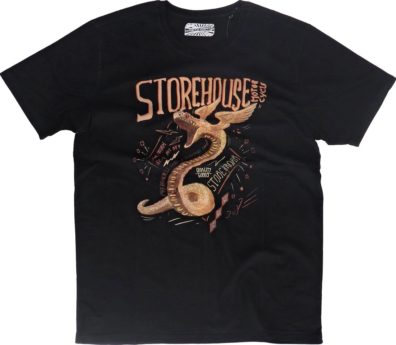 MCS Snakebite t-shirt black, M