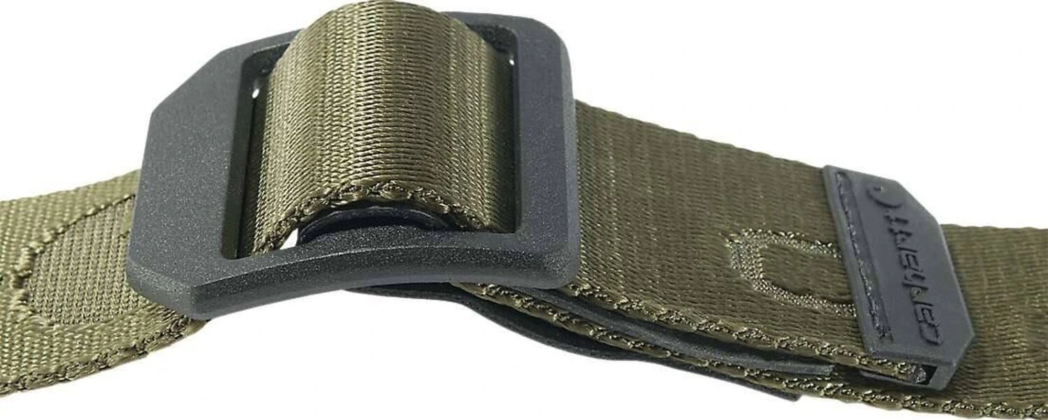 Carhartt Nylon Webbing Ladder Lock Belt Army Green
