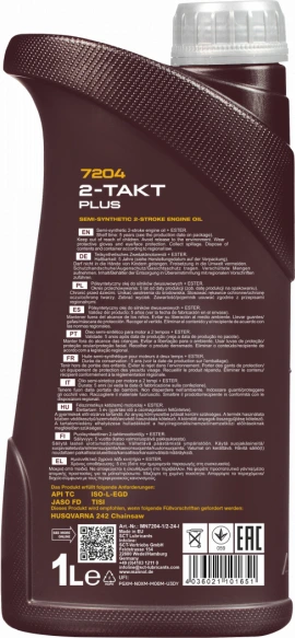 MANNOL Oil 2-takt PLUS 1l
